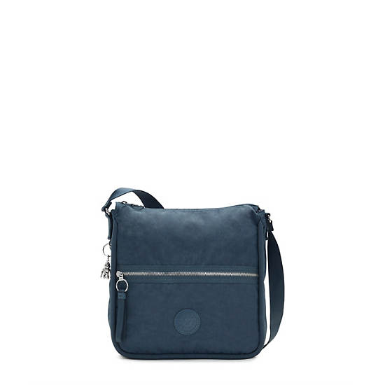 Plecaki Kipling Oswin Shoulder Bag Granatowe Szare | PL 1054PJ